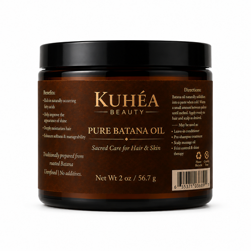 KUHÉA Pure Batana Oil – 2 oz | Sacred Hair & Skin Treatment